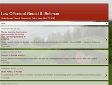 Tablet Screenshot of bettmanlaw.com
